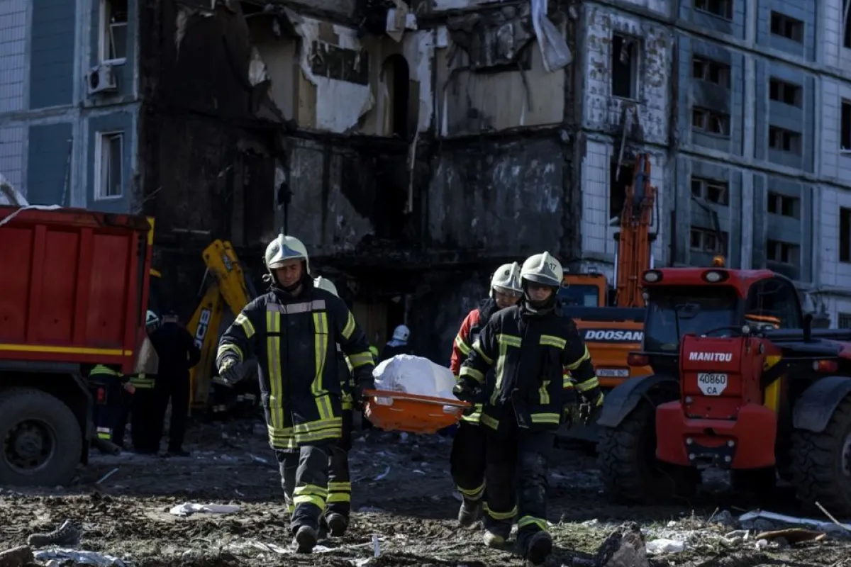 Missile attack on Uman amid wave of Russian strikes across Ukraine