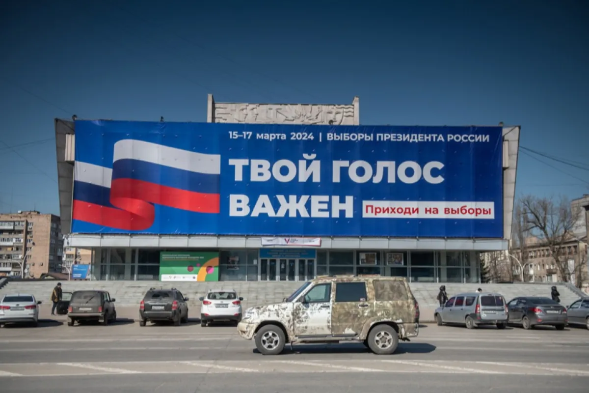 Preparations for upcoming Russian presidential election in Donetsk