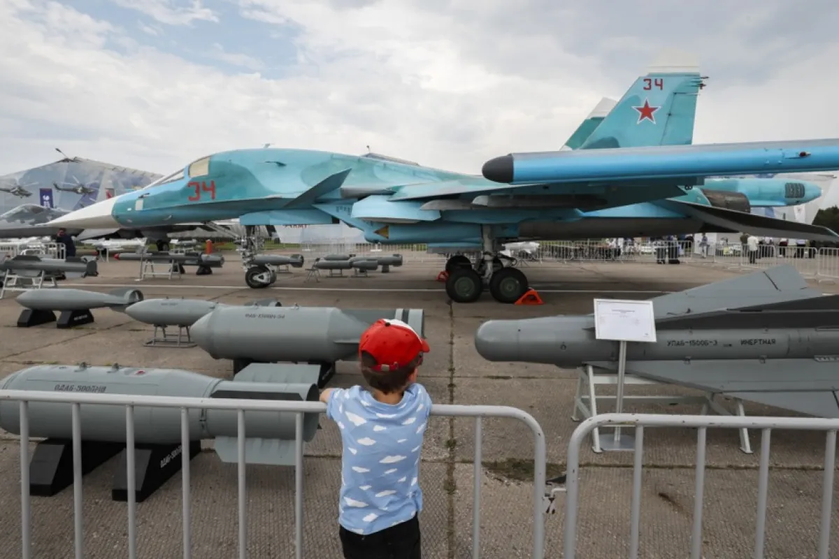 Aircraft exhibition at the International Military-Technical Forum Army-2023