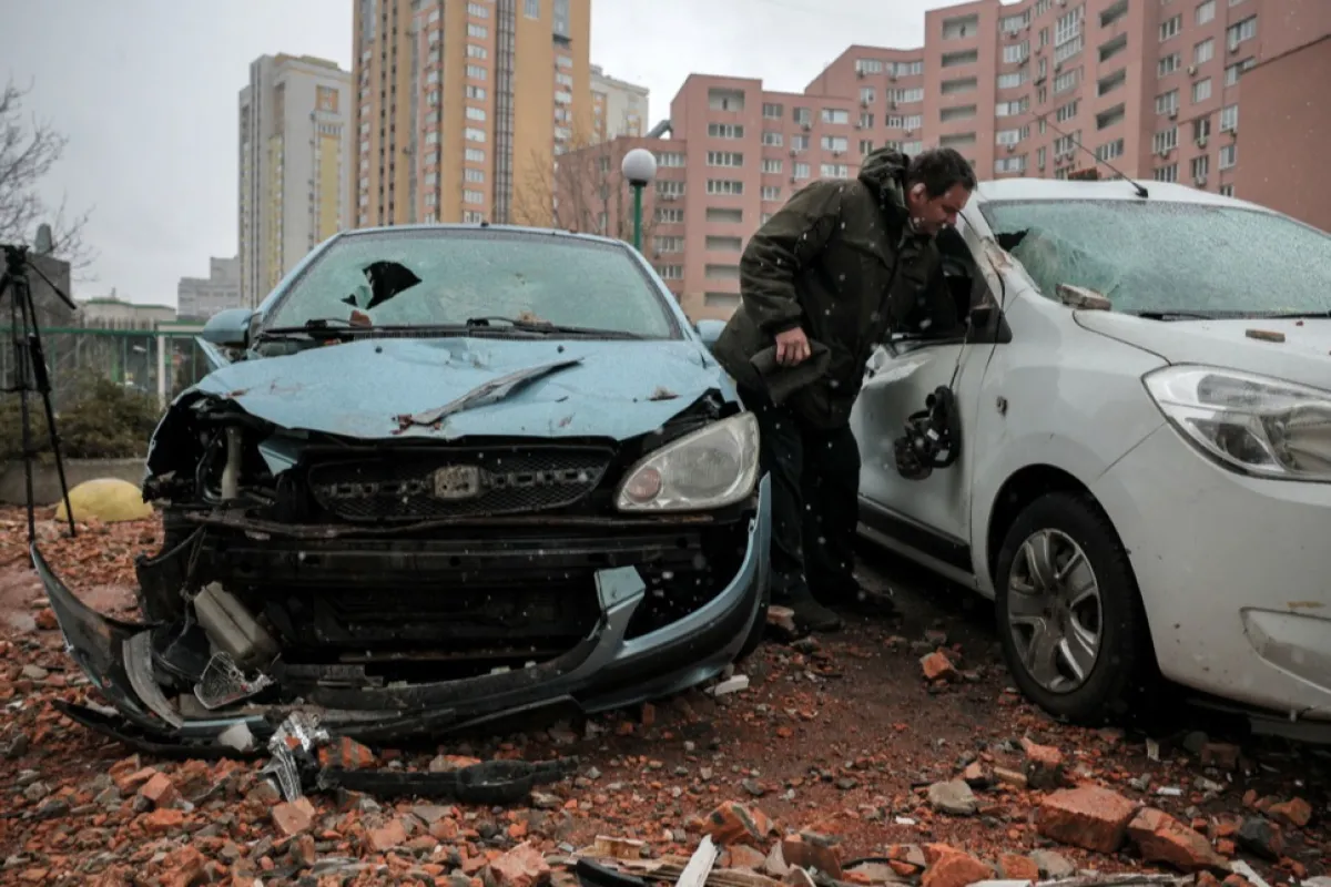 At least two injured in Russian drone attack on residential building in Kyiv