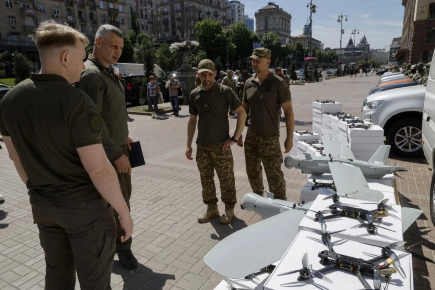 Kievul şi Moscova anunţă că forţele lor au doborât drone inamice 