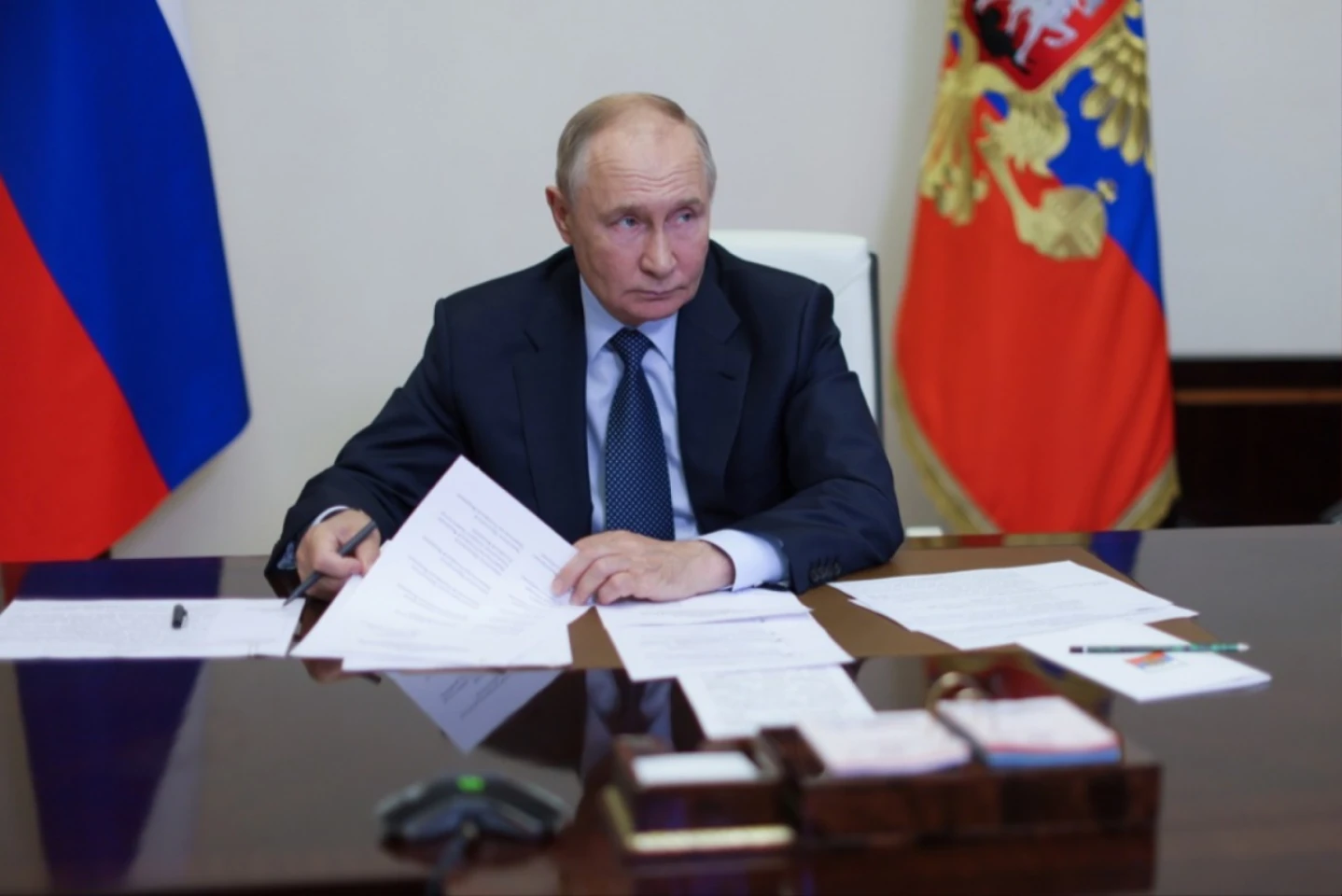 Președintele rus, Vladimir Putin, afirmă că va riposta la incursiunea ucraineană din regiunea Kursk