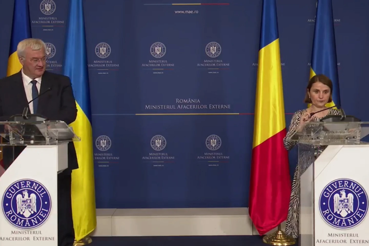 Vizită a noului ministru ucrainean de externe la Bucureşti