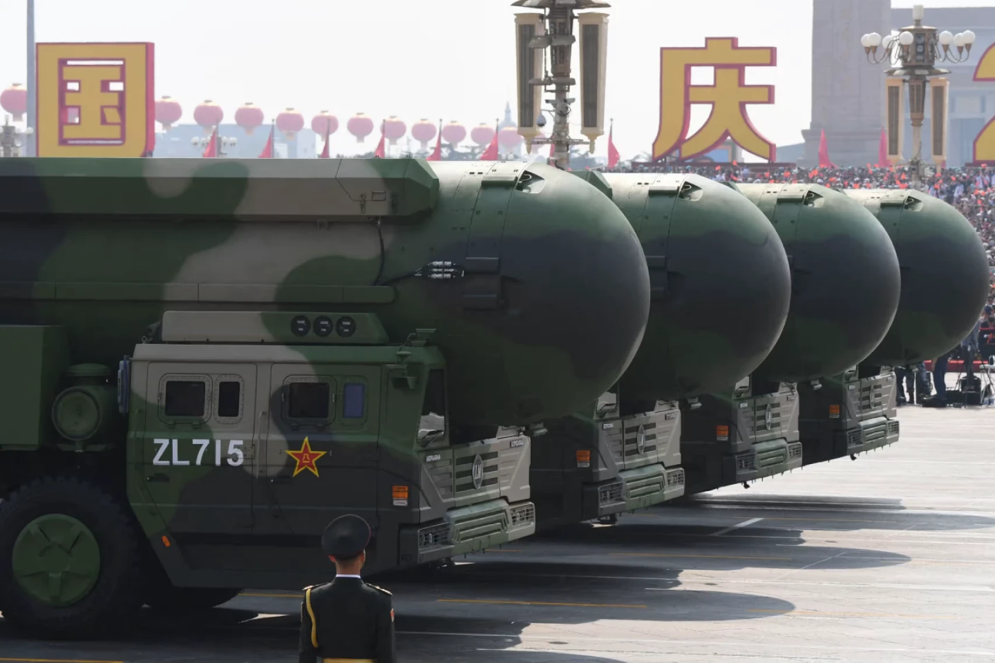The Guardian: China conducts first public test launch of intercontinental ballistic missile