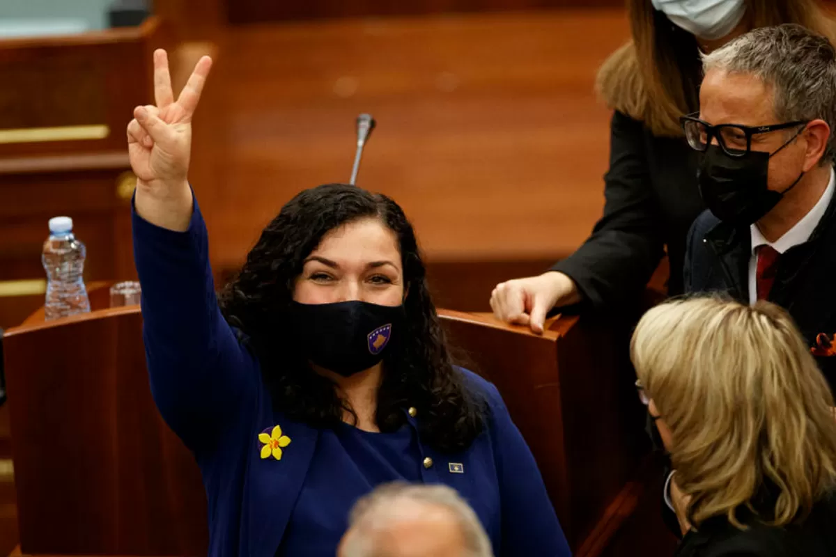 Object Name: epaselect KOSOVO NEWLY ELECTED PRESIDENT VJOSA OSMANI