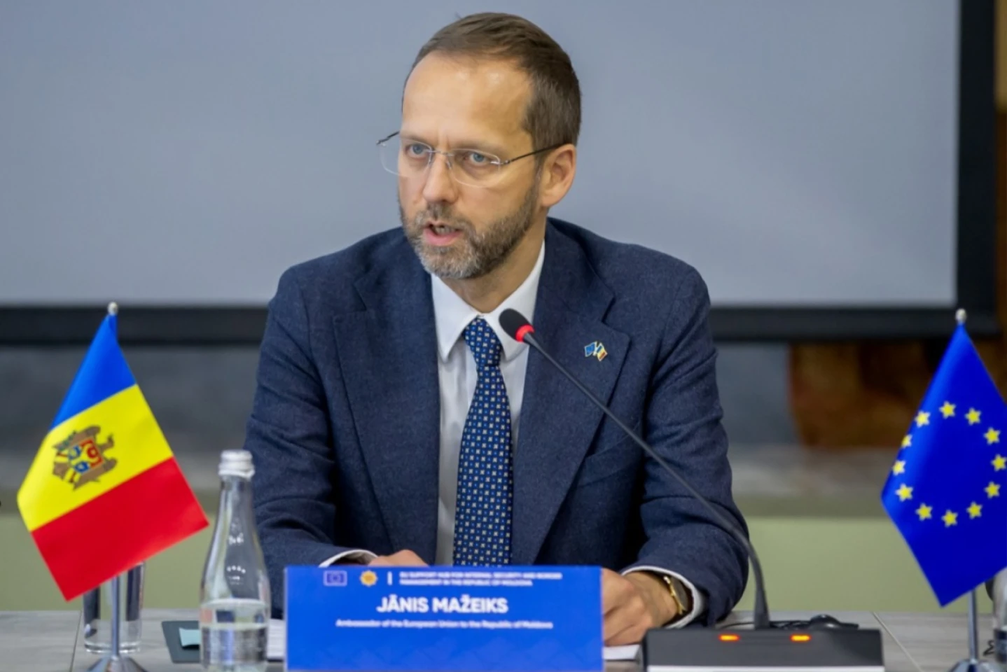 Șeful Delegației UE la Chișinău, Jānis Mažeiks: referendumul este o oportunitate unică pentru cetățeni de a-și exprima opinia cu privire la viitorul Republicii Moldova