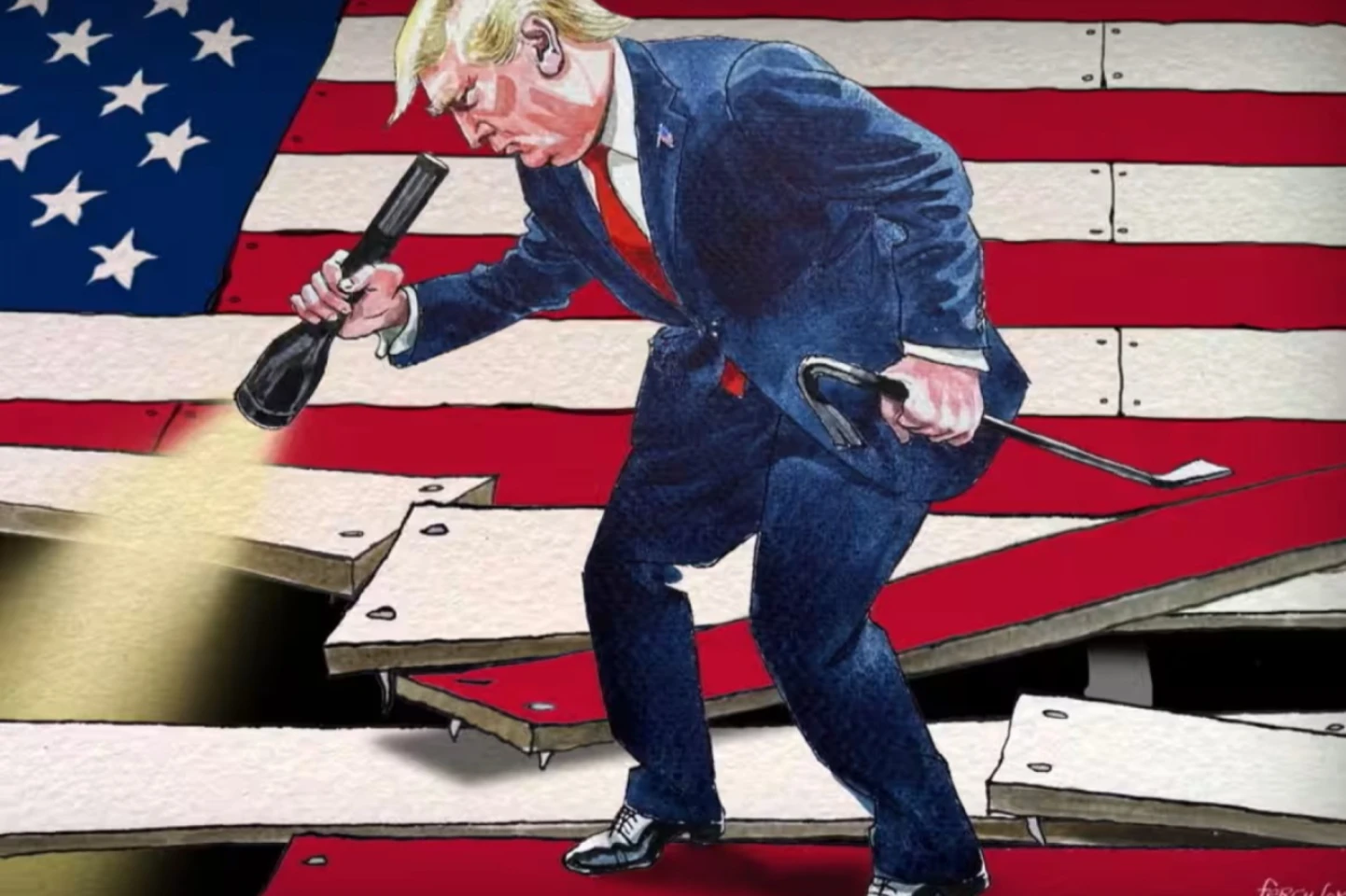 Financial Times: Trump’s attack on the enemy within will delight America’s real foes
