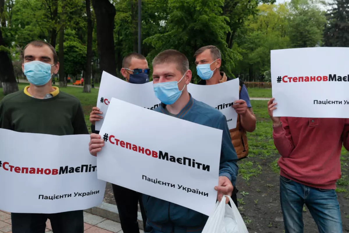 Object Name: UKRAINE PANDEMIC CORONAVIRUS COVID19 PROTEST