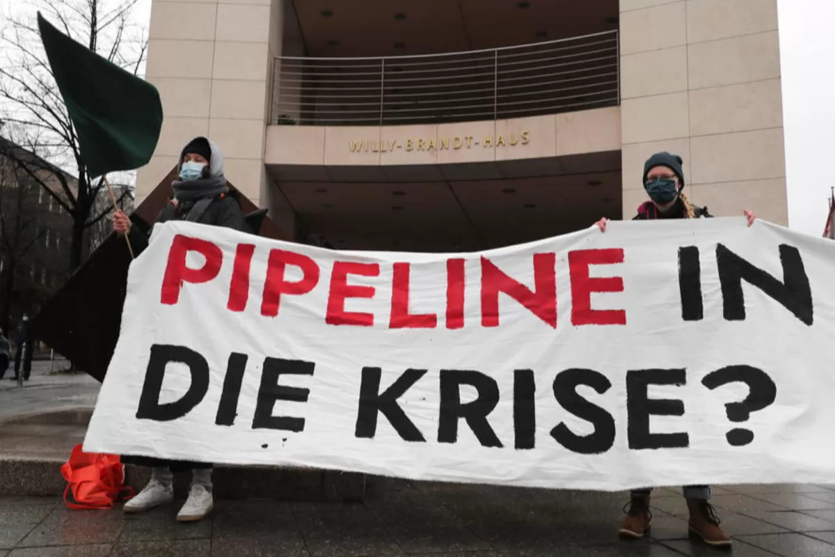 Object Name: GERMANY PROTEST ENVIRONMENT GAS PIPELINE