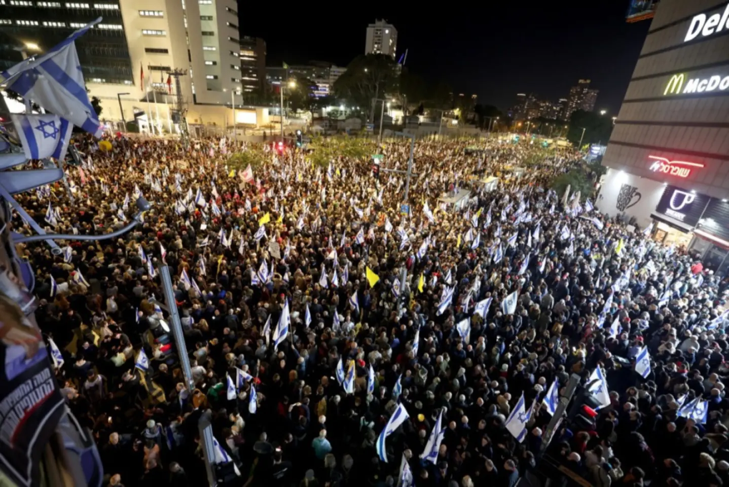 A șasea zi de proteste masive în Israel