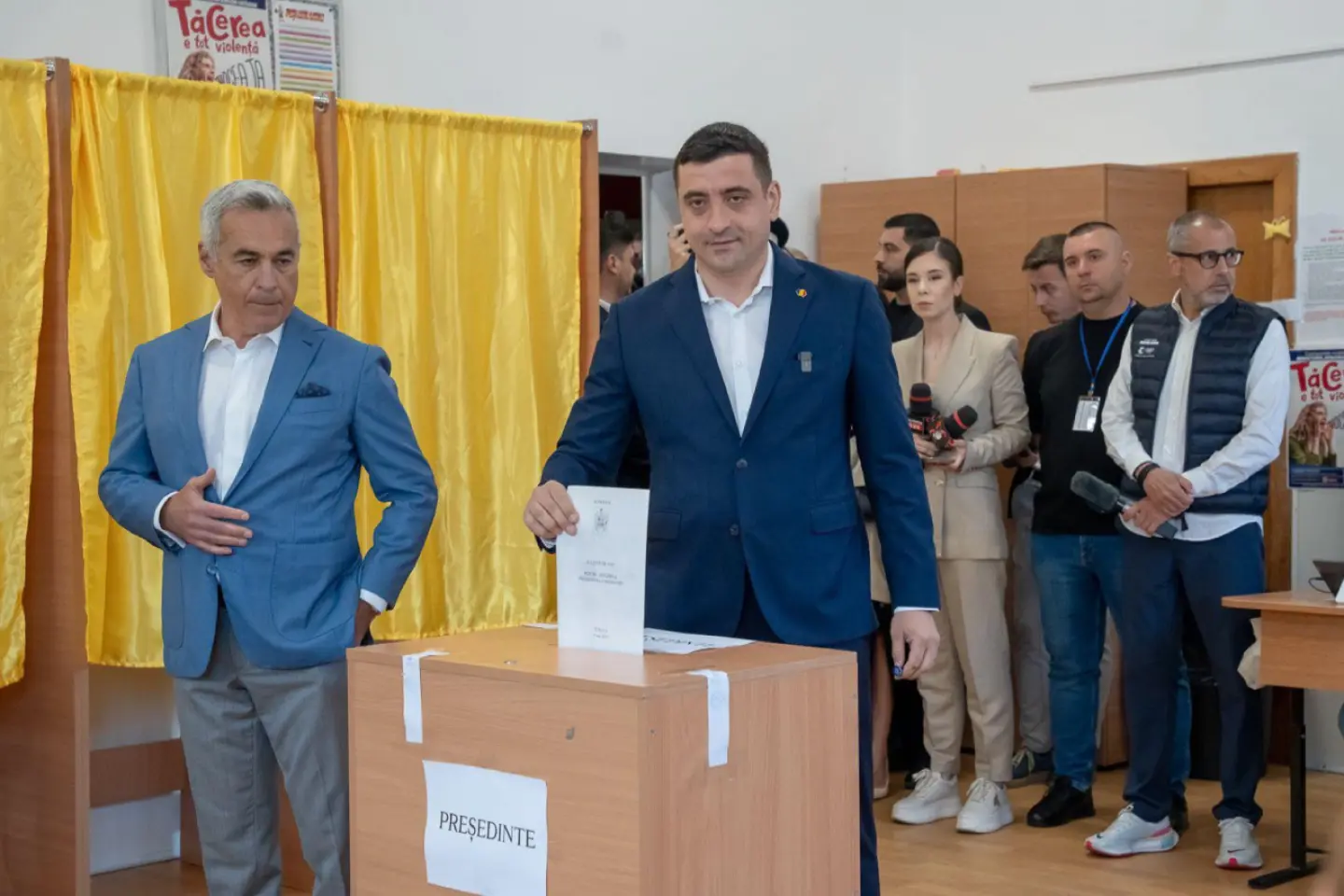 George Simion s-ar fi aflat în Viena în seara primului tur al scrutinului prezidențial