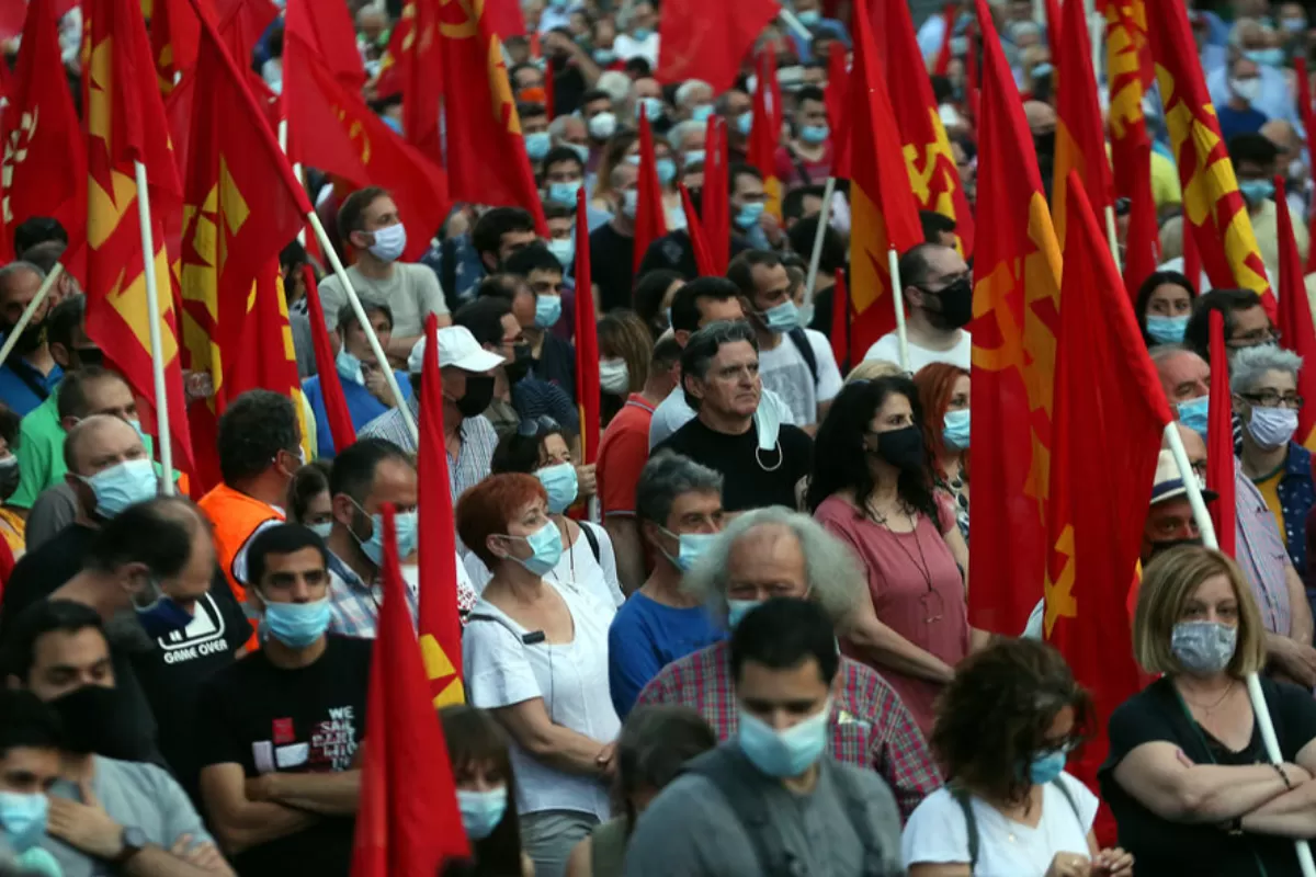 Object Name: GREECE LABOUR REFORMS PROTEST