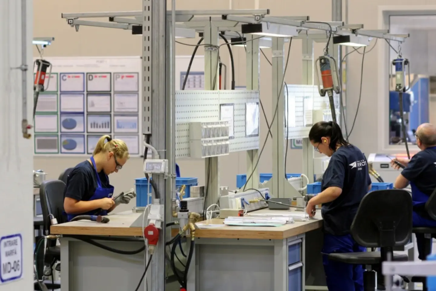 Prețurile producției industriale din România au scăzut cu 1,8% în aprilie