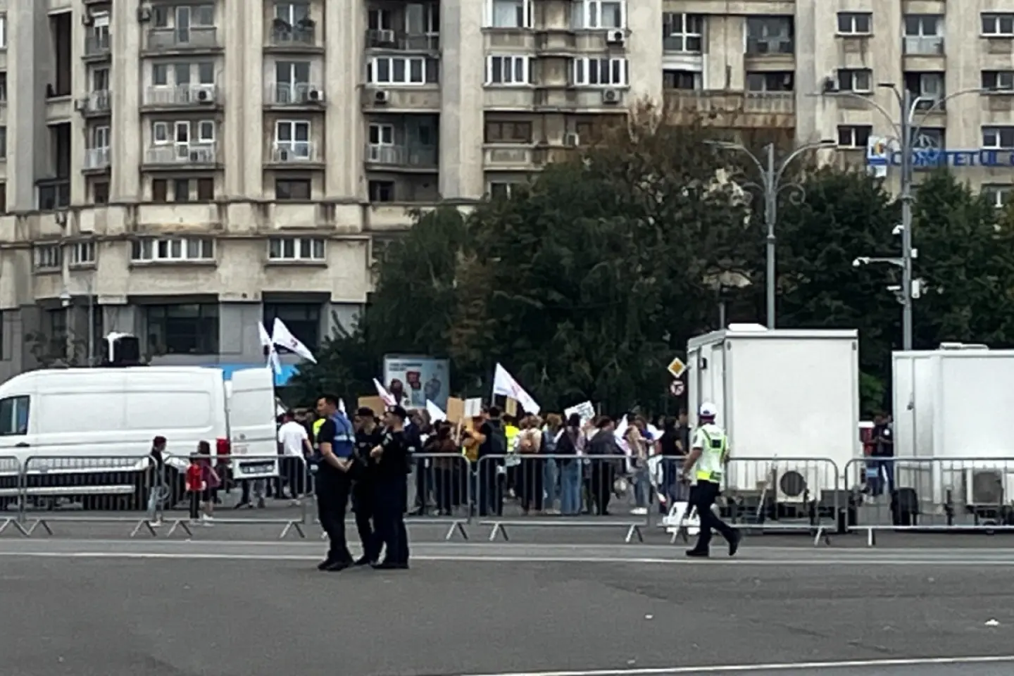 Proteste ale bugetarilor, în Capitală