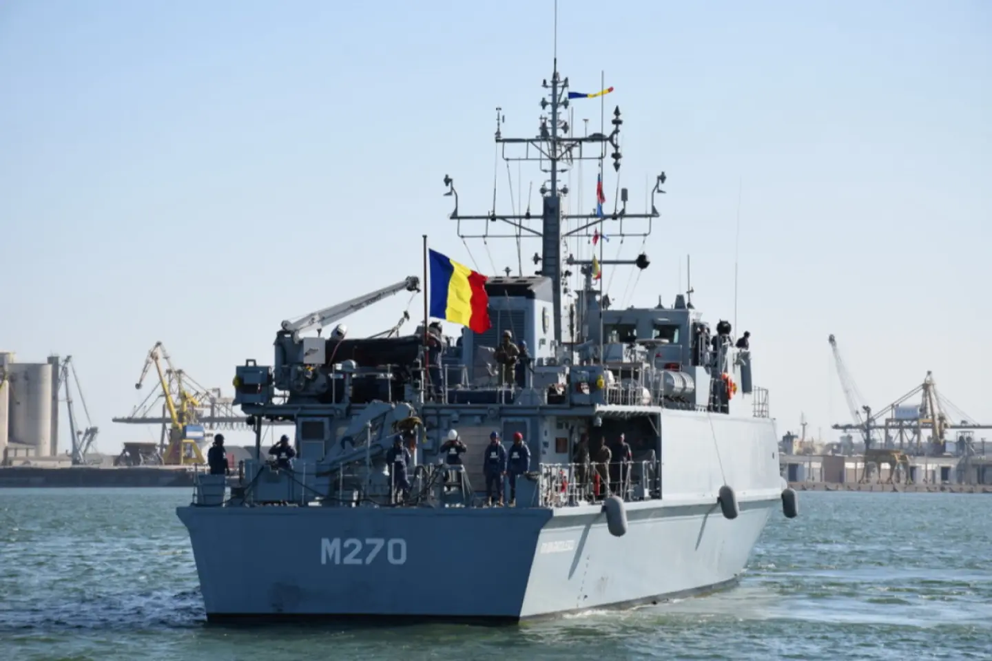 România preia comanda grupului operativ pentru combaterea minelor marine din Marea Neagră