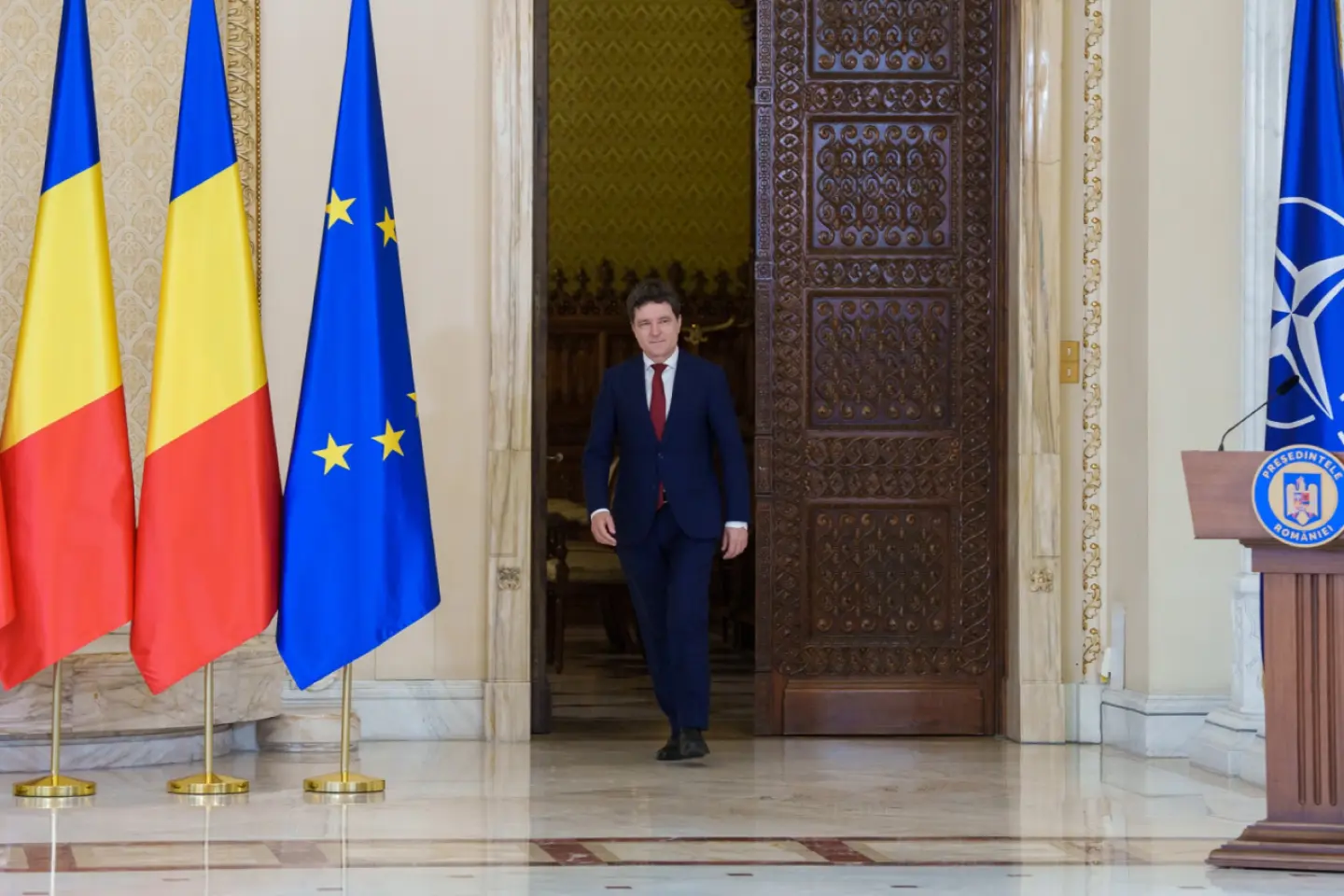 Conferință de presă a preşedintelui Nicuşor Dan