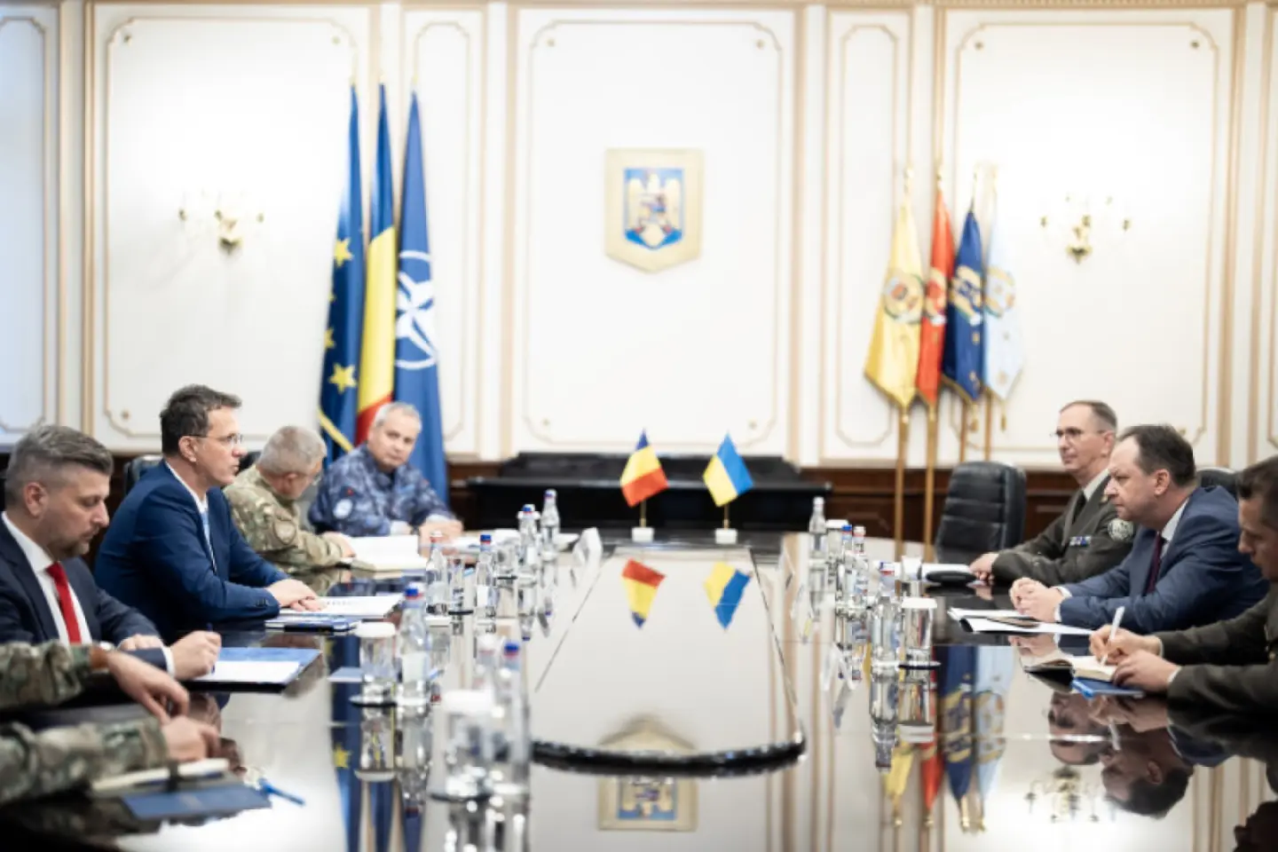 Ministrul Apărării, întrevederi cu ambasadorii Ucrainei și Germaniei