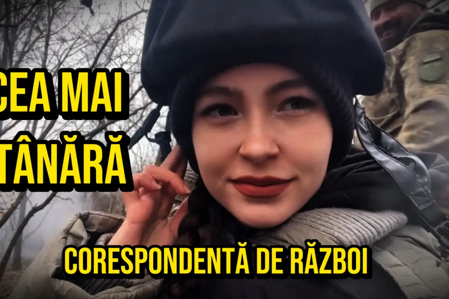 Cea mai tânără corespondentă de război