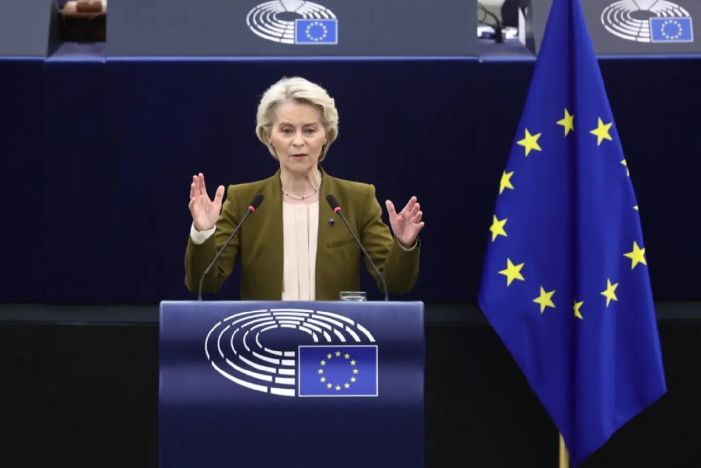 Șefa Comisiei europene a prezentat starea Uniunii în parlamentul european