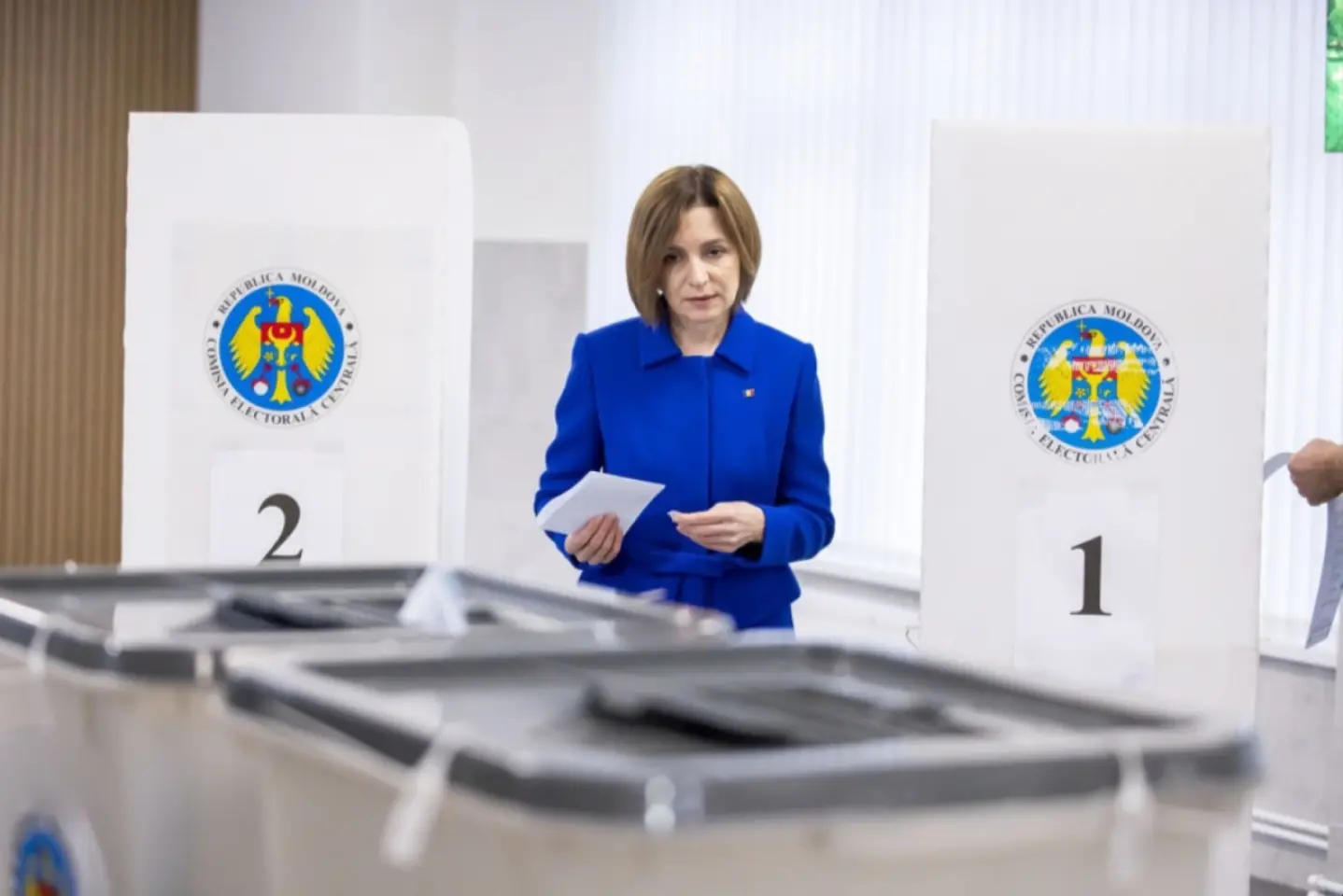 Președinta Maia Sandu le-a mulțumit alegătorilor 