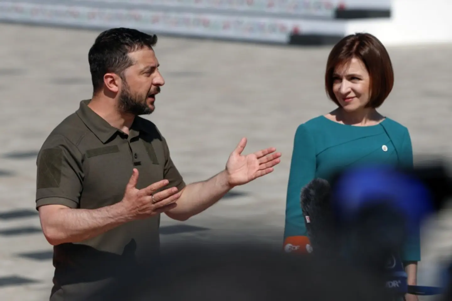 Reacții la Kiev la alegerile din Moldova: o lovitură simbolică dată Rusiei