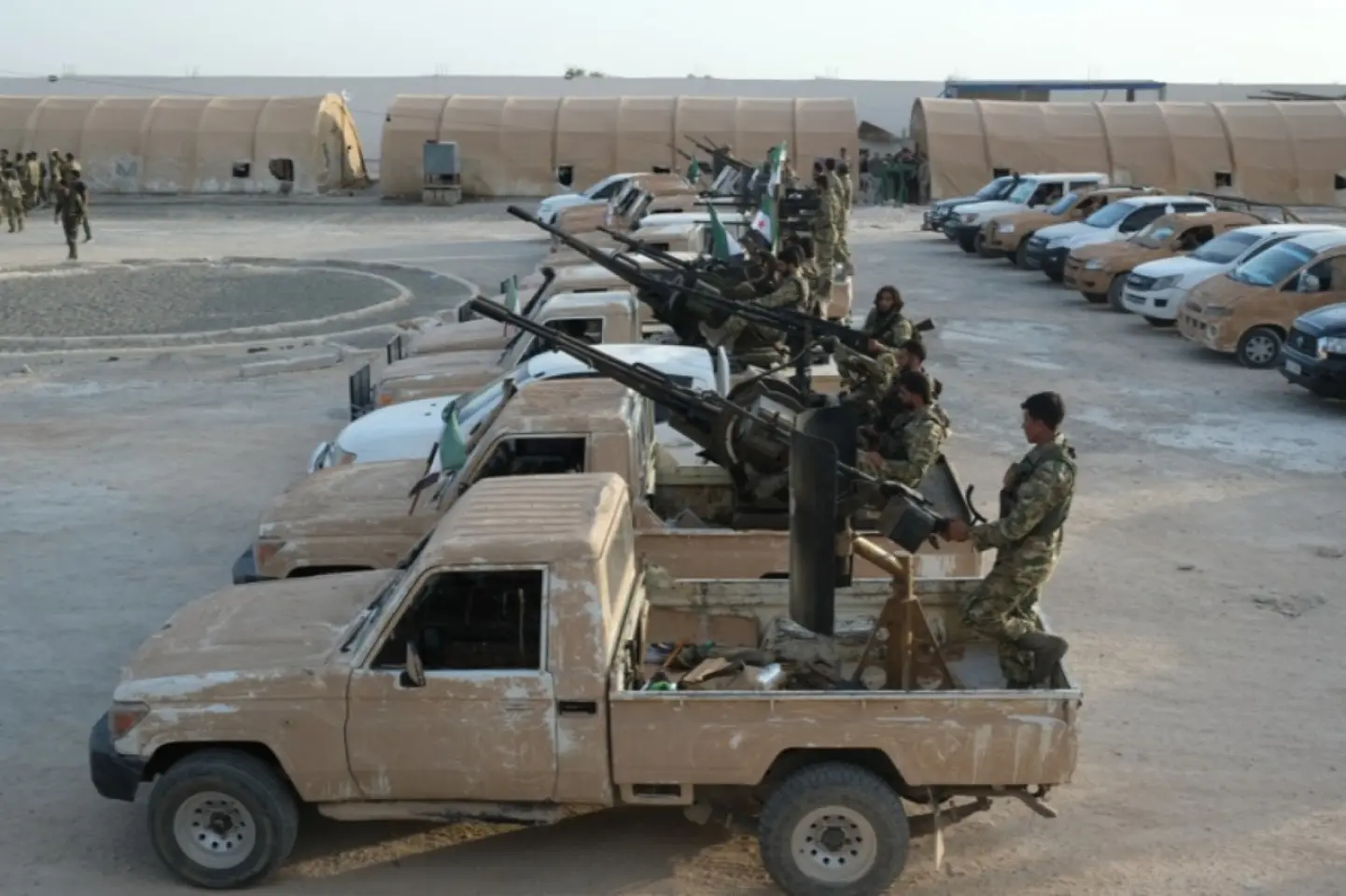 SUA vor stabili o prezență militară la baza aeriană din Damasc