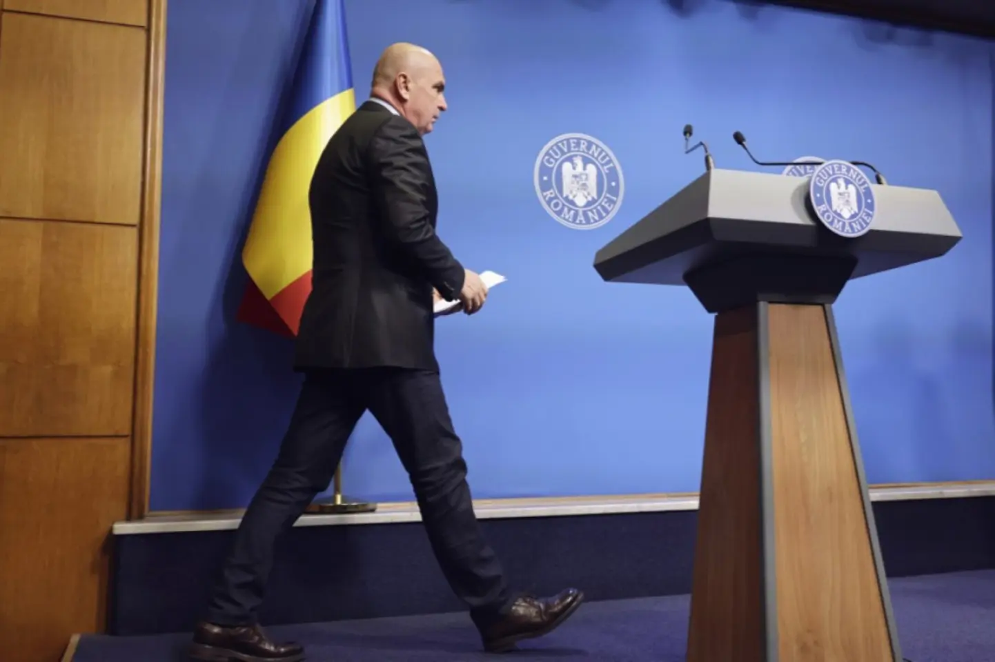 Întâlnire Ilie Bolojan - Alexandru Munteanu la Palatul Victoria