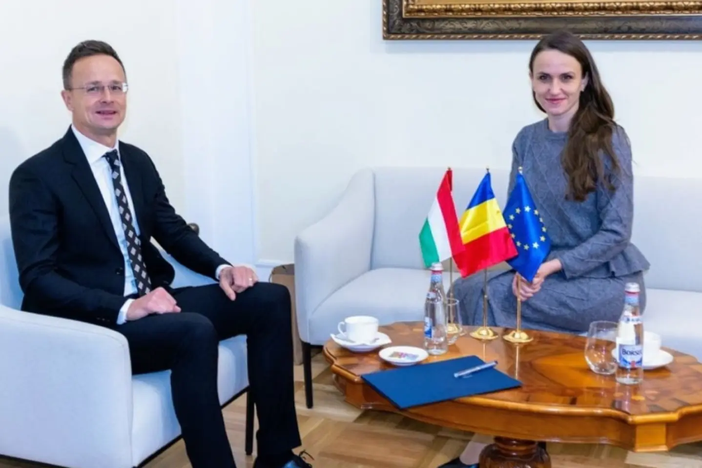 Întâlnire a miniştrilor de externe din România şi Ungaria