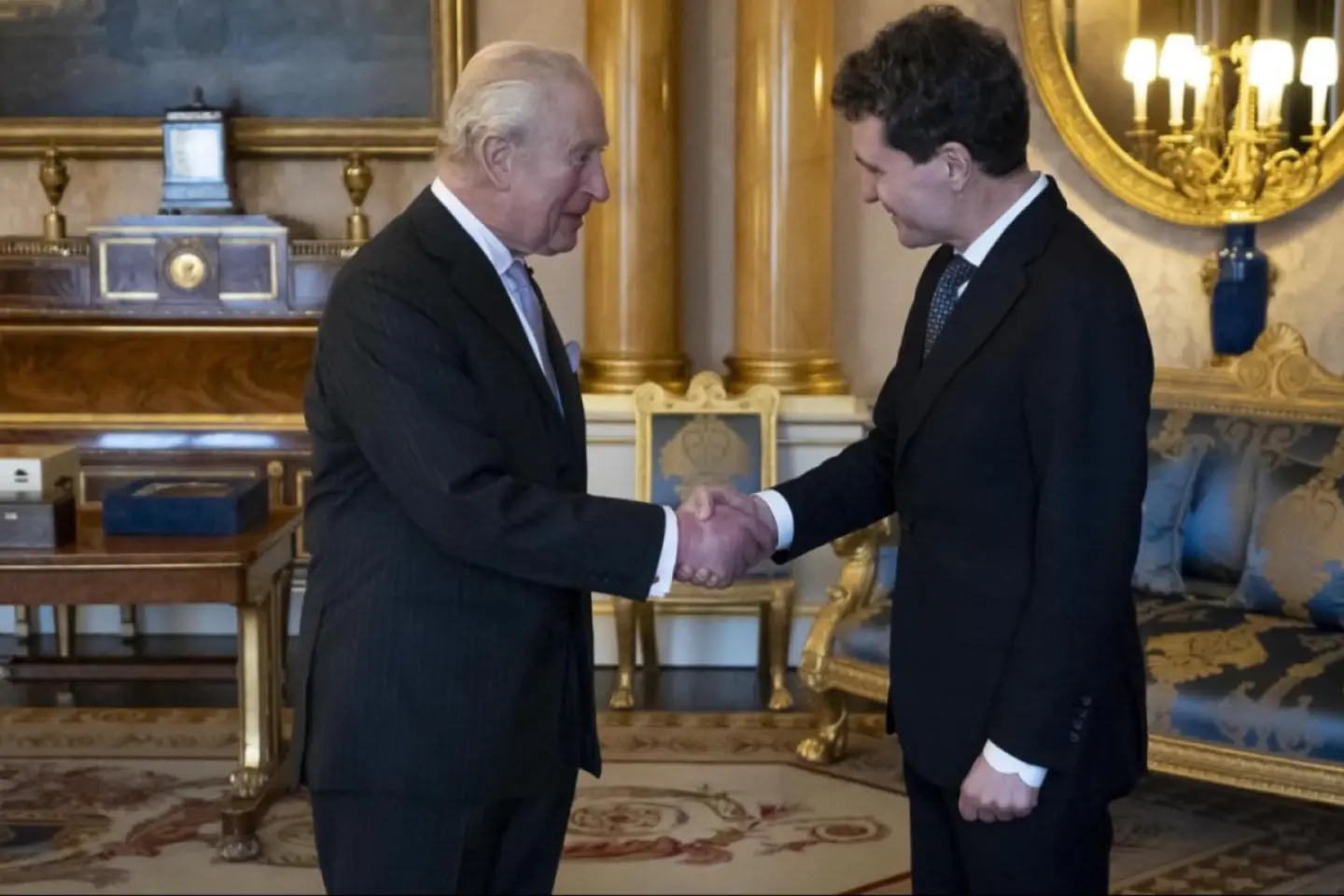 Nicușor Dan, primit de Regele Charles al III-lea