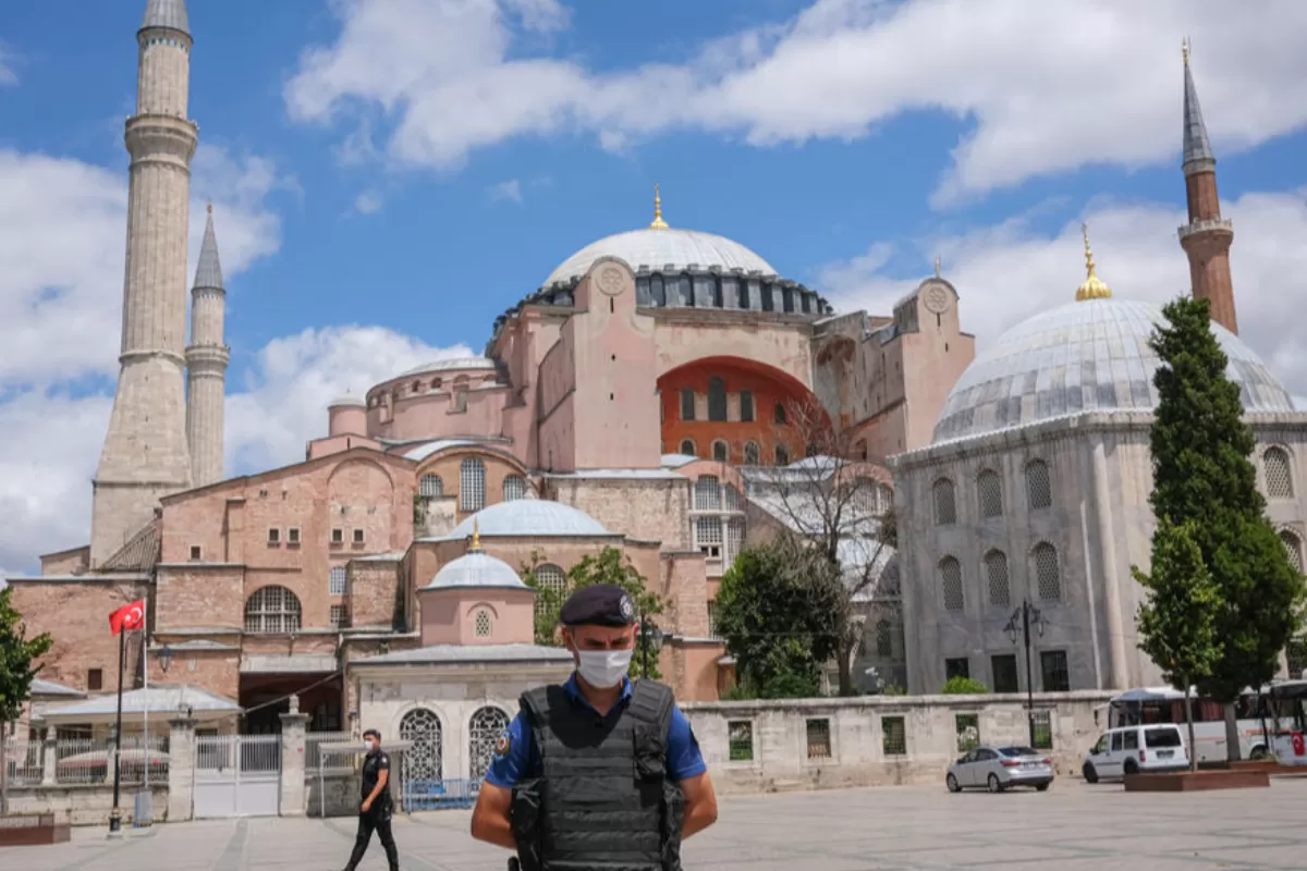 Object Name: TURKEY ISTANBUL HAGIA SOFIA MUSEUM MOSQUE