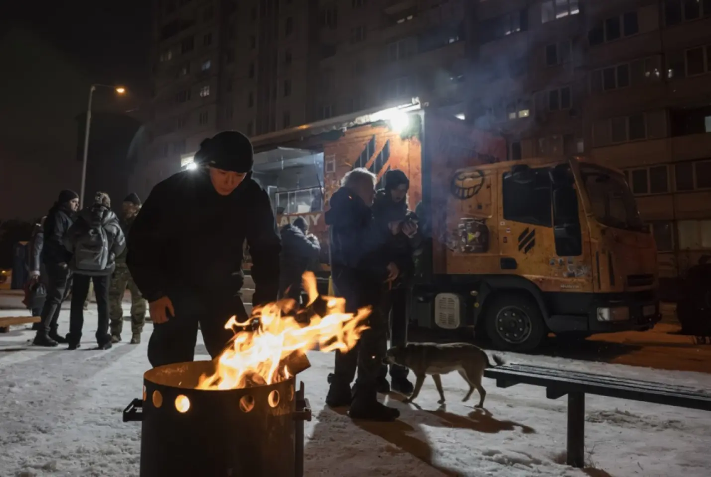Zile de ger extrem în Ucraina