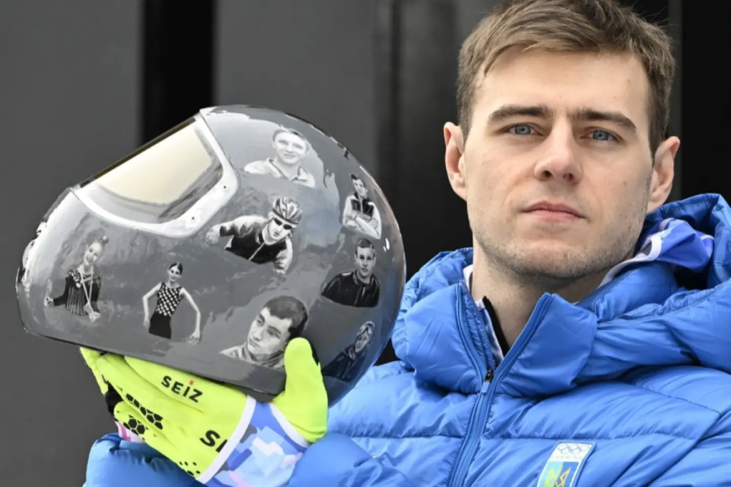 Sportiv ucrainean descalificat de la JO din cauza unei căști cu imagini ale colegilor uciși în război