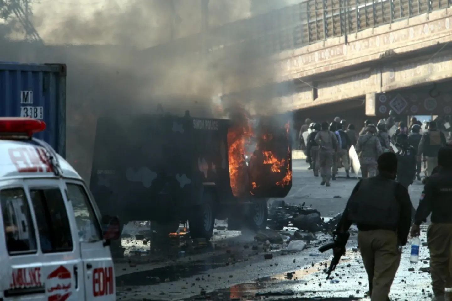 Militarii americani ar fi deschis focul împotriva protestatarilor pakistanezi