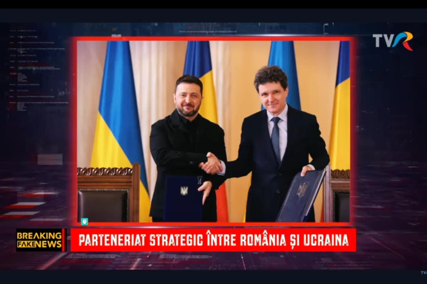 Breaking fake news: Parteneriat strategic între România și Ucraina (TVR1)