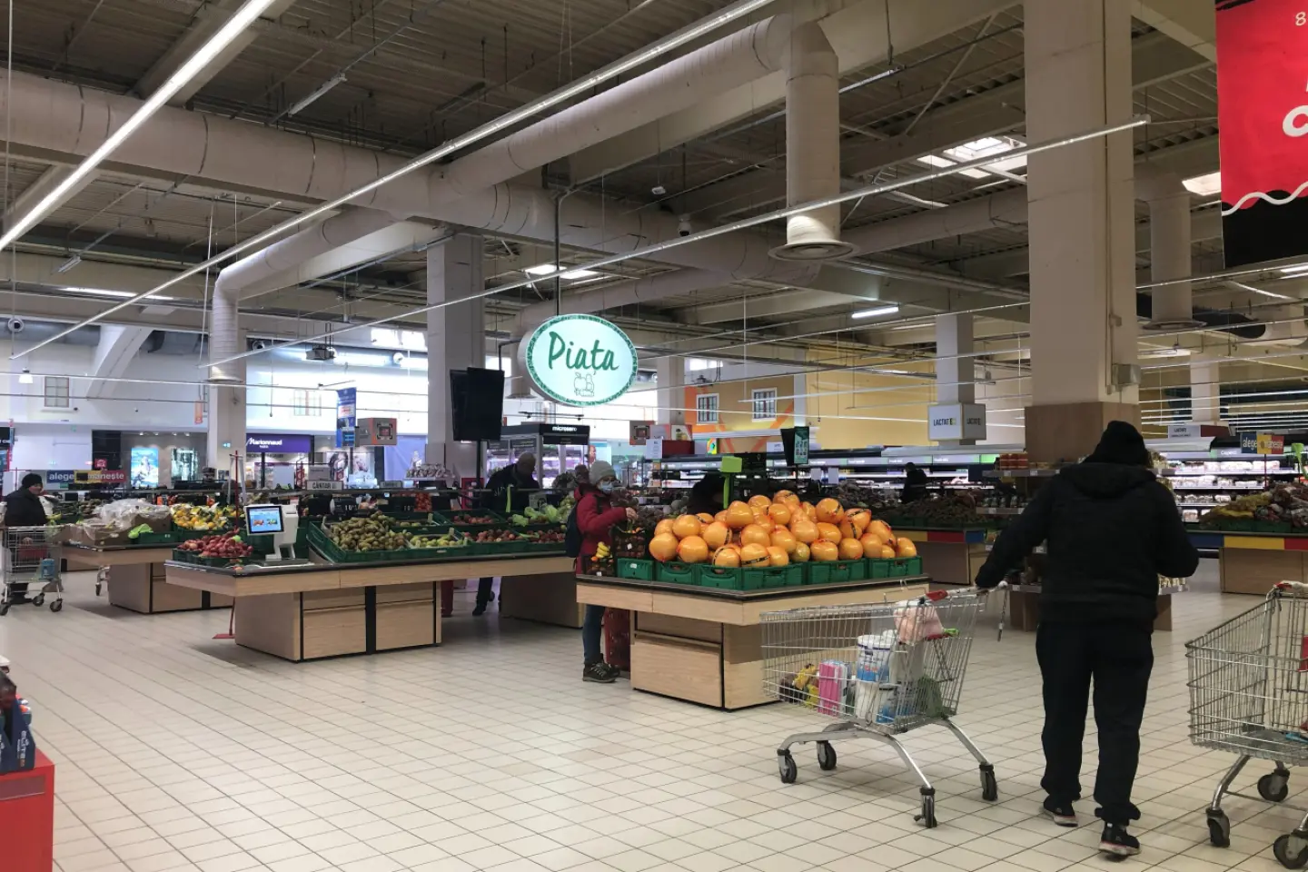 Guvernul a prelungit perioada de plafonare a adaosului comercial la alimentele de bază