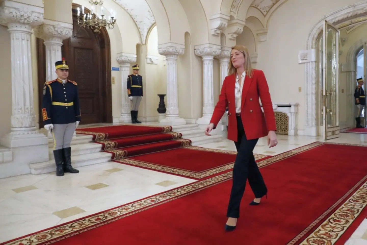 Vizita Robertei Metsola la București a fost reprogramată