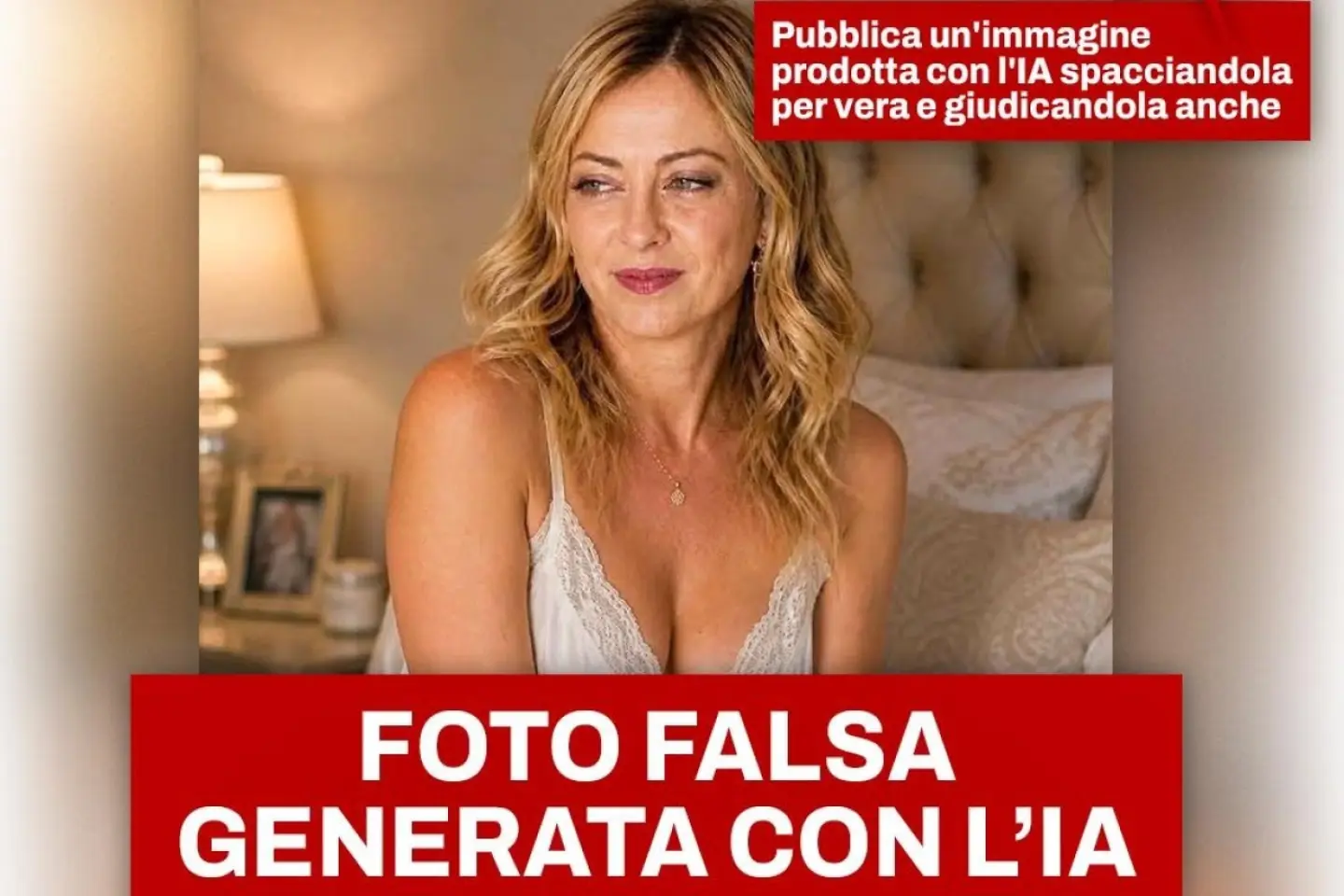 Giorgia Meloni avertizează asupra pericolului deepfake-urilor