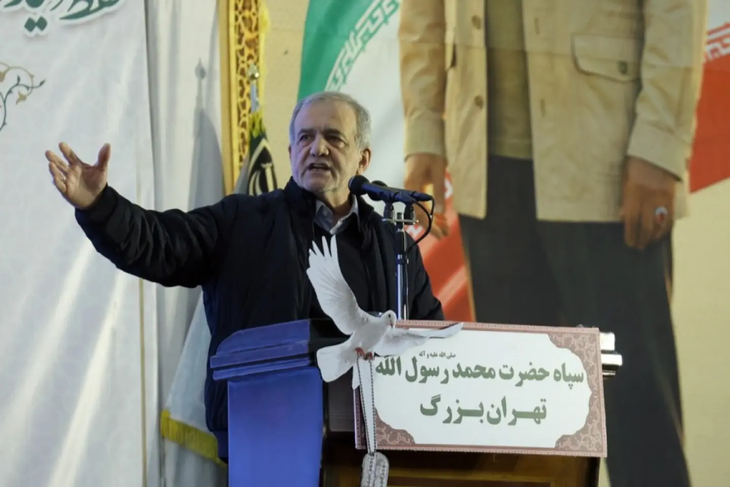 Președintele iranian anunță că a avut o întâlnire cu liderul suprem al țării