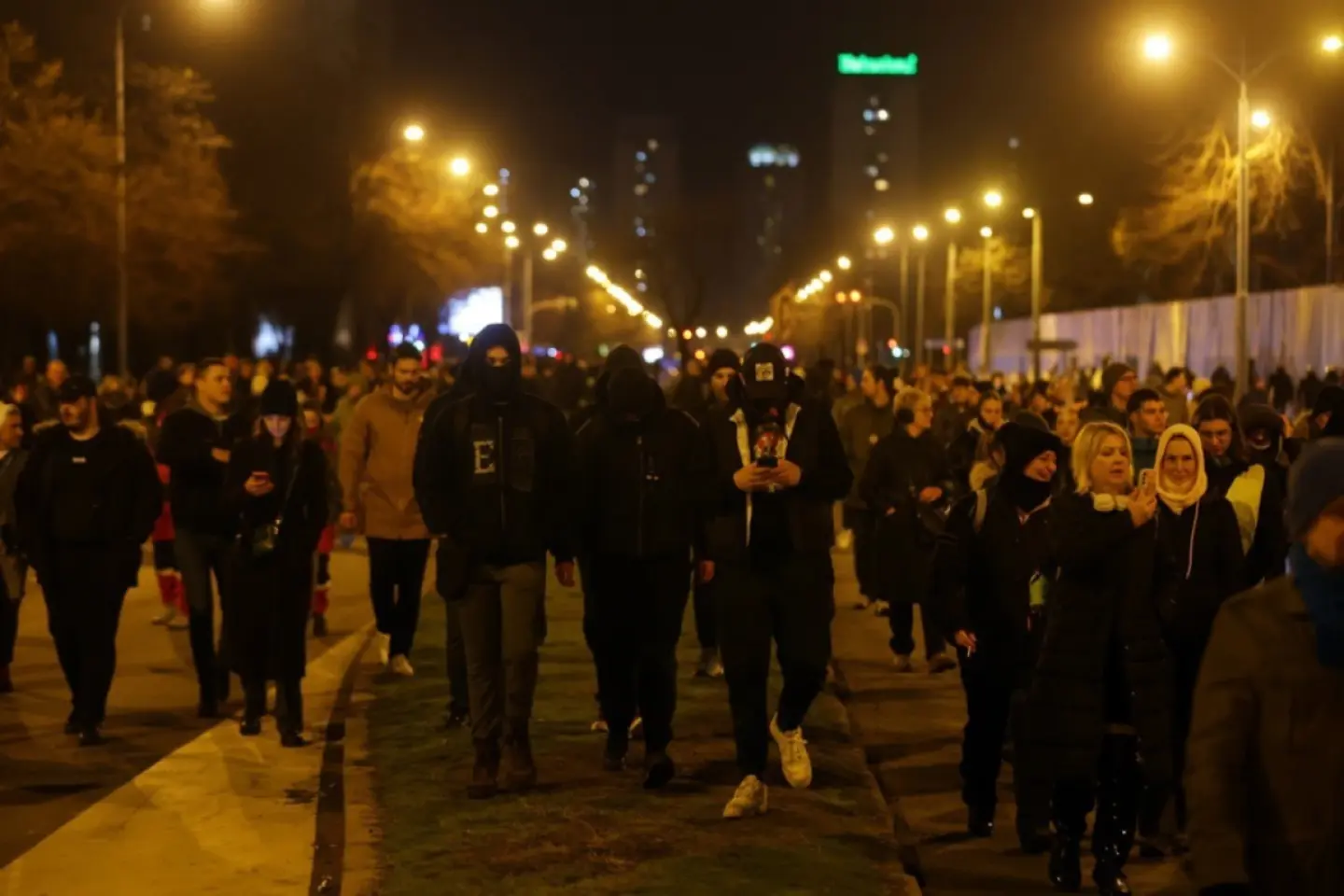 Studenții din Serbia reiau protestele 