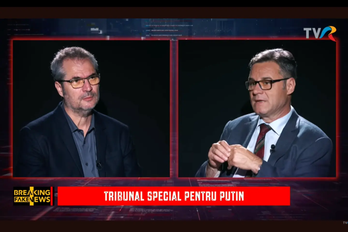Breaking fake news: Tribunal special pentru Putin (TVR1)