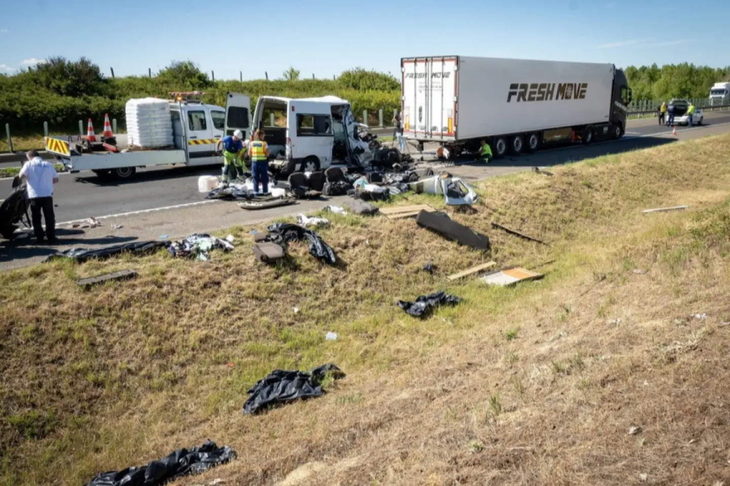 Vehicule din Republica Moldova implicate în accidente mortale în Ungaria