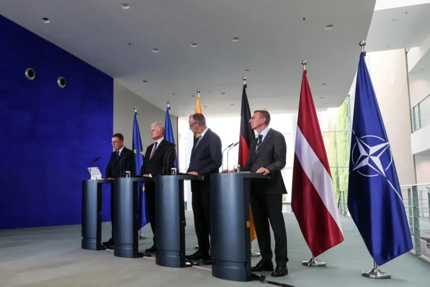 Liderii țărilor baltice s-au întâlnit cu Friedrich Merz