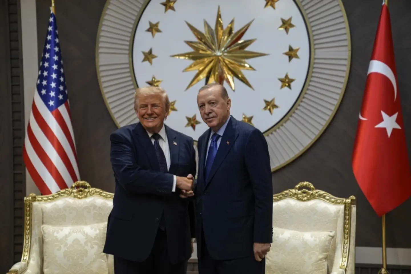 Donald Trump s-a întâlnit cu Recep Erdogan la Ankara