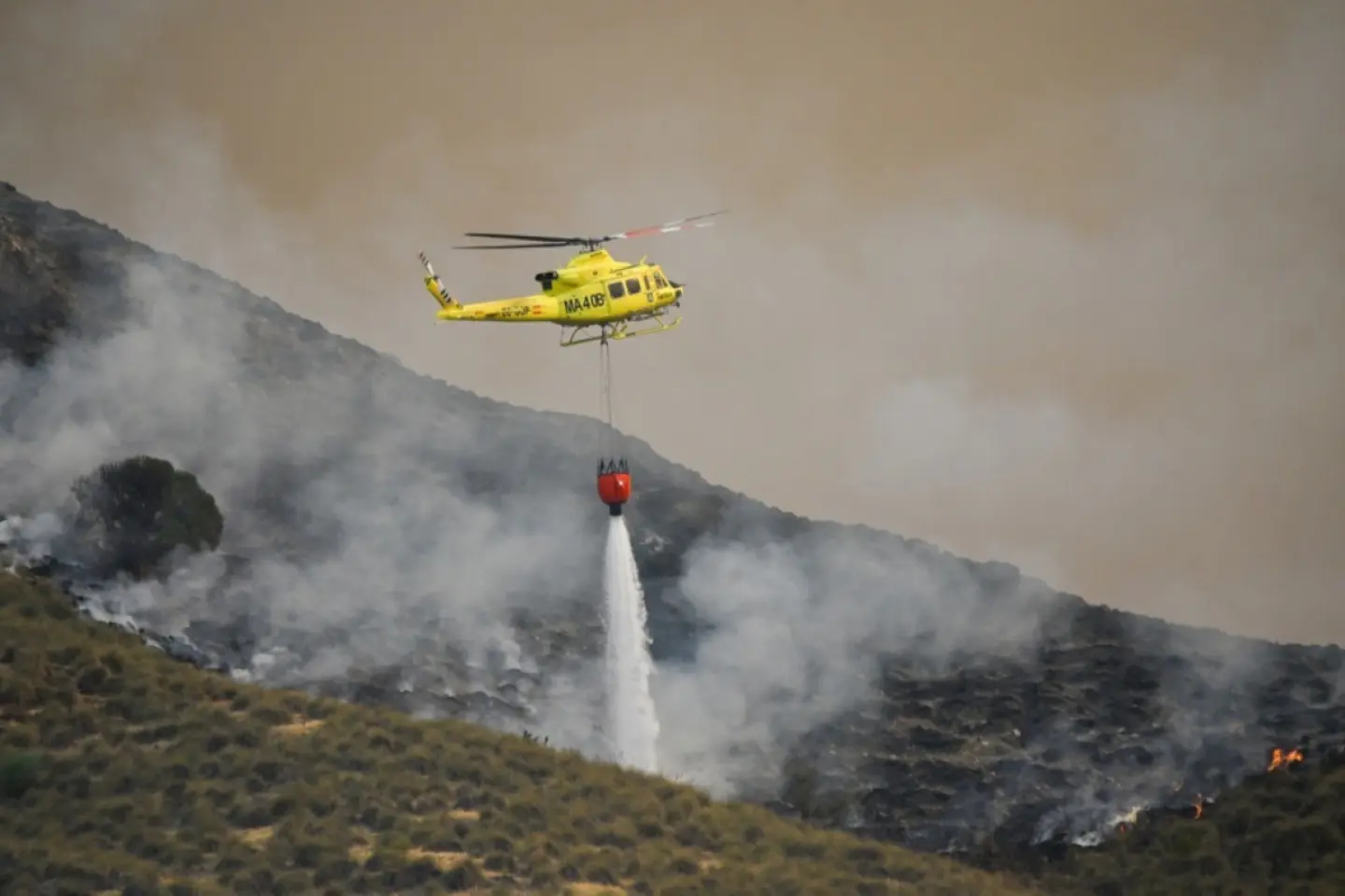 O vară care se tot repetă în Spania: Incendii de vegetaţie după o perioadă caniculară