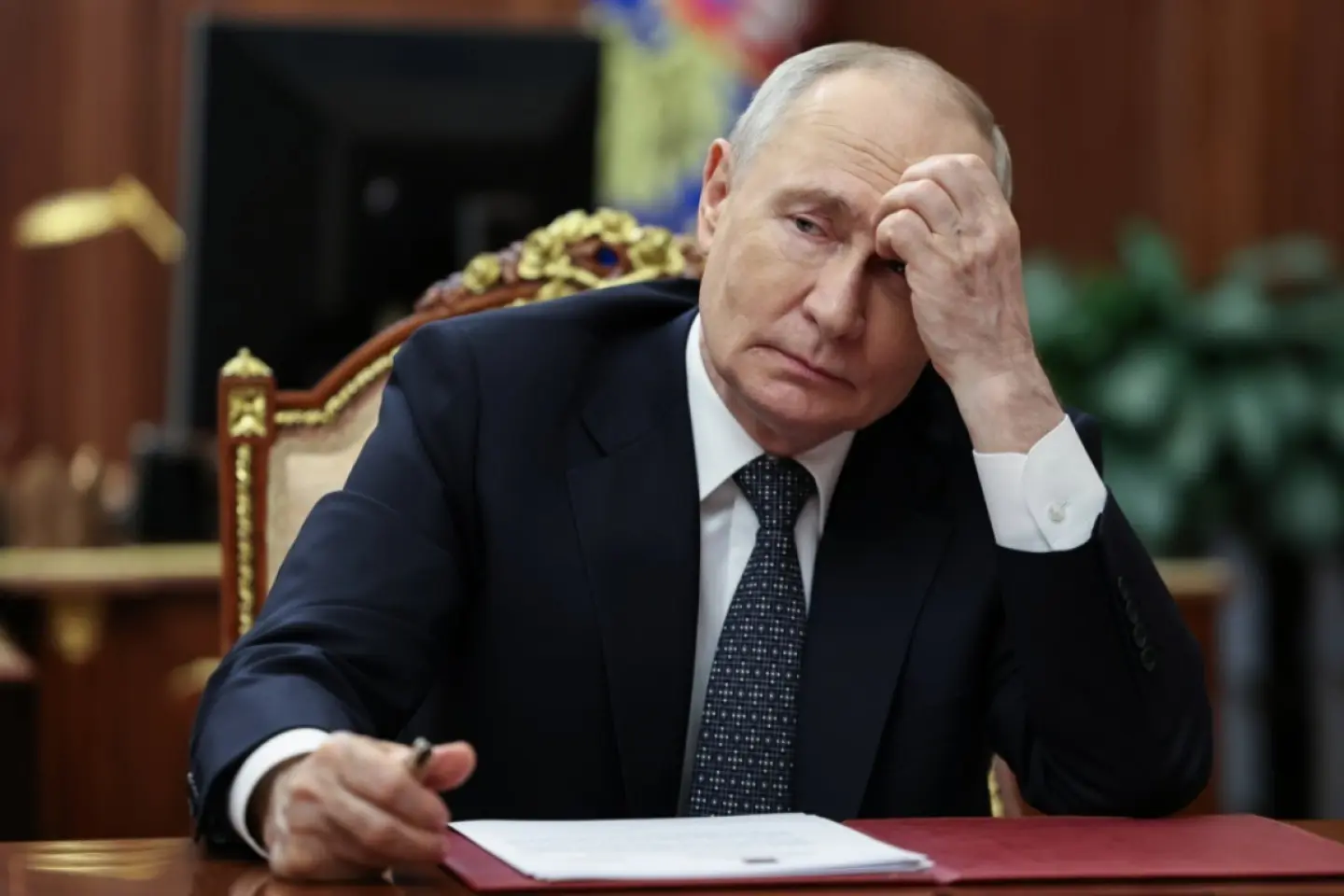 Economia Rusiei este în cădere, dar Putin susține că e stabilă