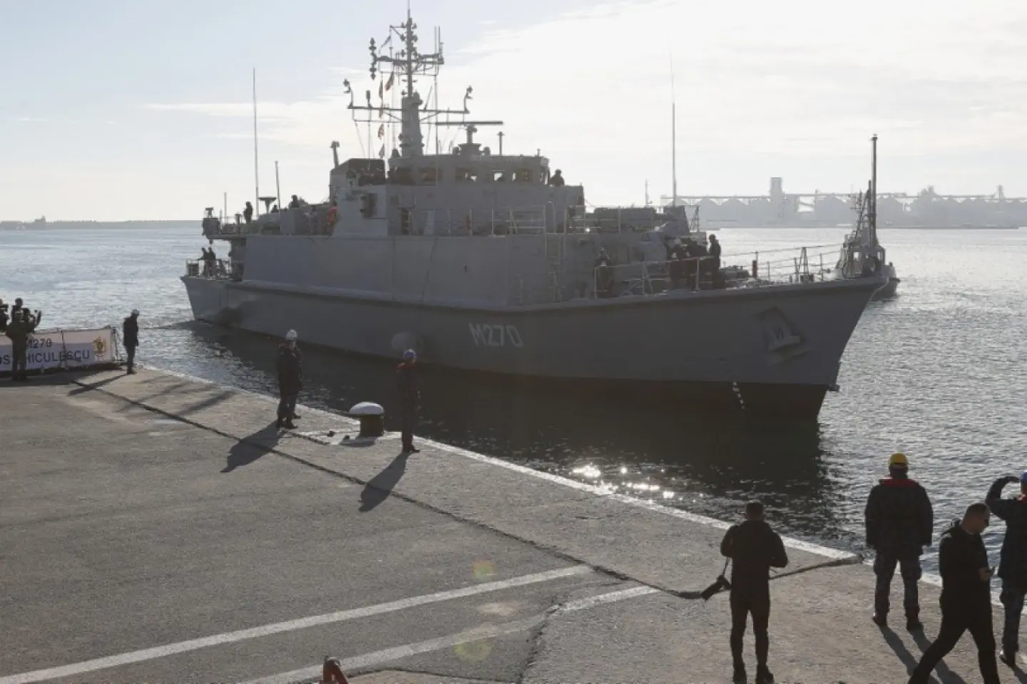 Alertă cu bombă în portul Constanța