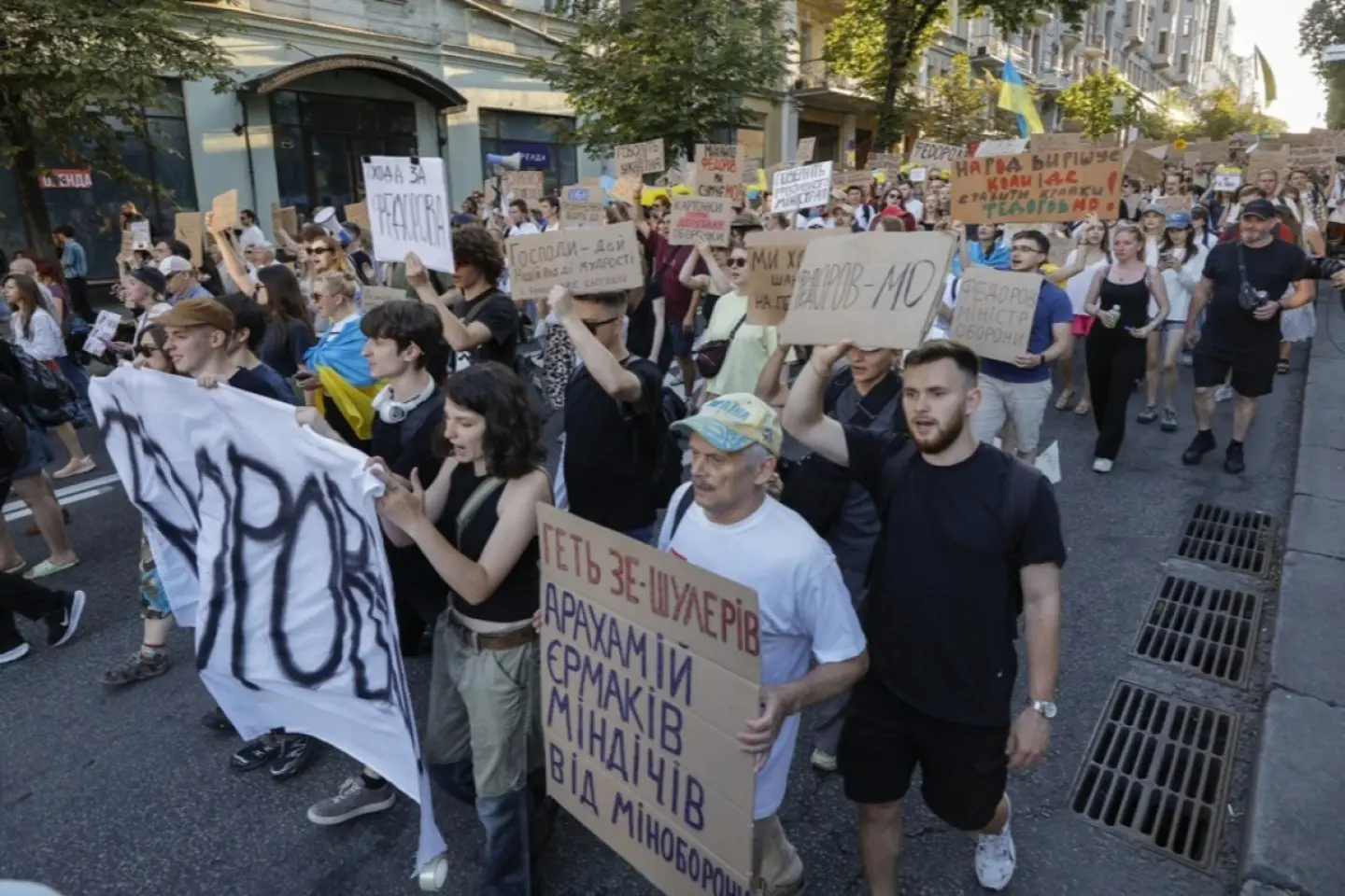 Noi proteste la Kiev în sprijinul fostului ministru al apărării Mihailo Fedorov