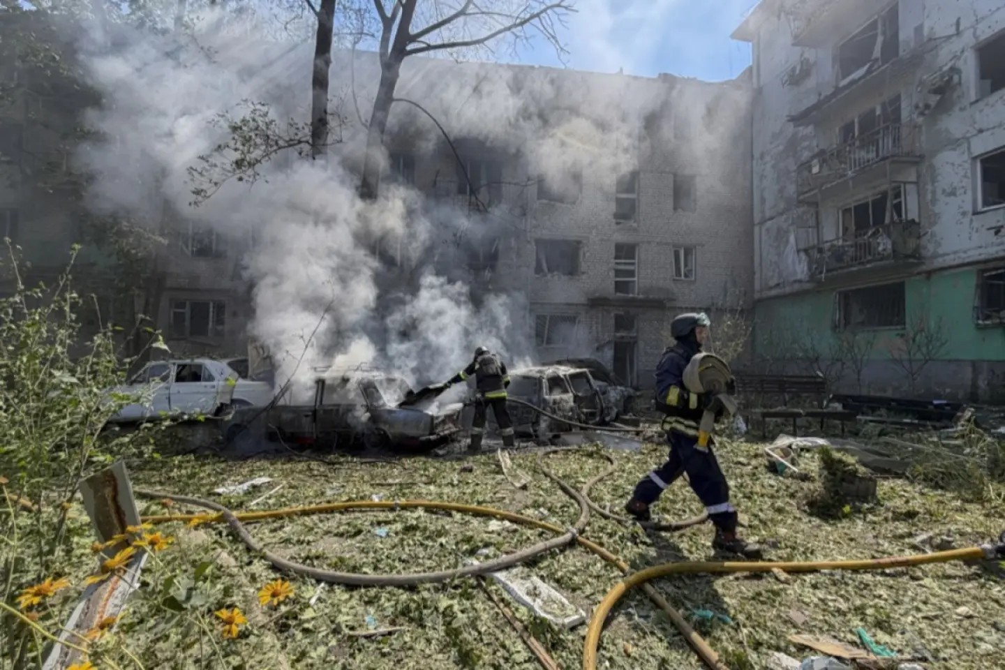 Cinci morţi în atacurile ruseşti asupra oraşului ucrainean Zaporojie