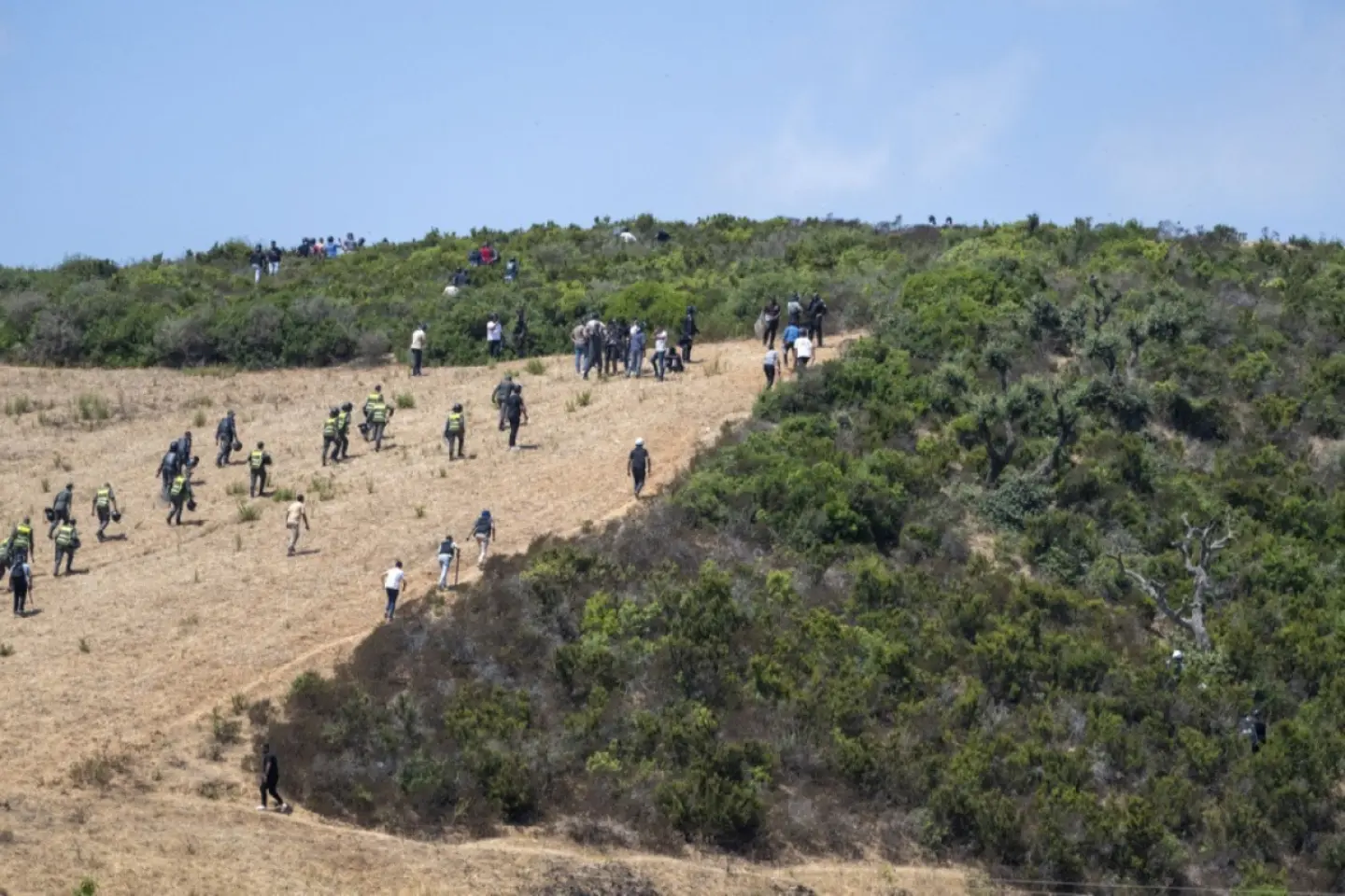 Tentativă de trecere în enclava Ceuta dejucată de Maroc