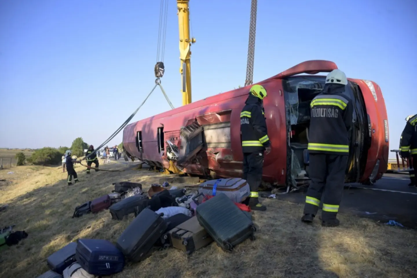 Accident rutier în Ungaria